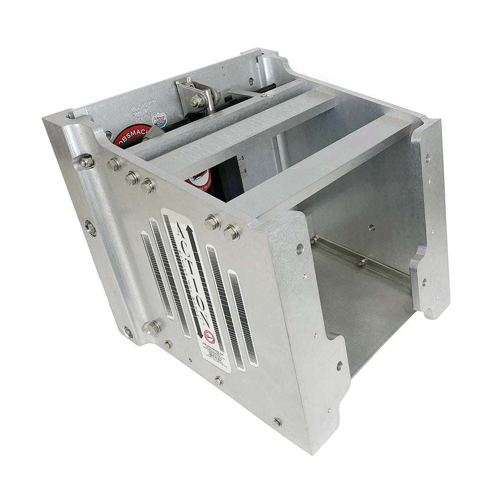 Bobs Machine 14 Setback Action Series Hydraulic Jack Plate  Silver 100114001NOPCNOSPNNG Main image