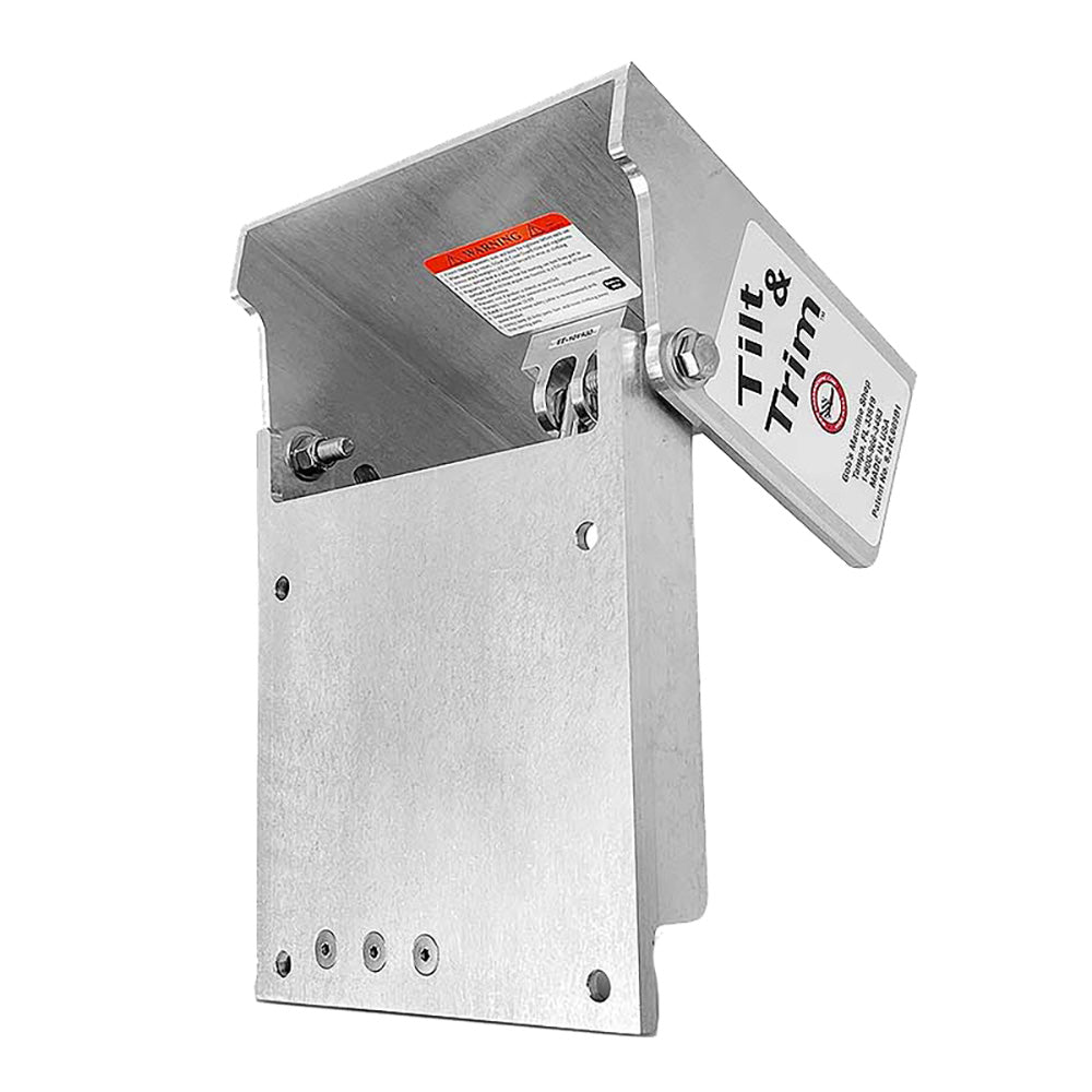 Bob's Machine Action Series Tilt  Trim f/Clamp on Motors - Silver - 30HP [100-701100-NOPC] Secondary image