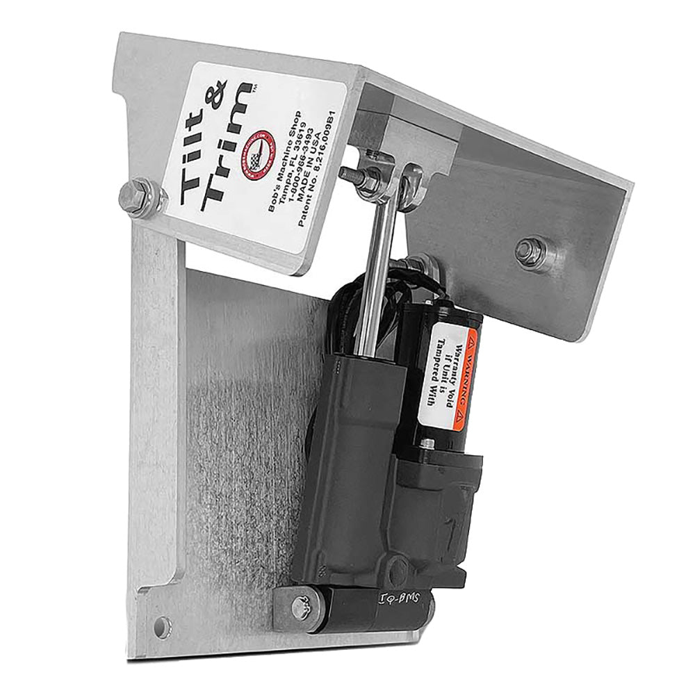 Bobs Machine Action Series Tilt  Trim fClamp on Motors  Silver  30HP 100701100NOPC Main image