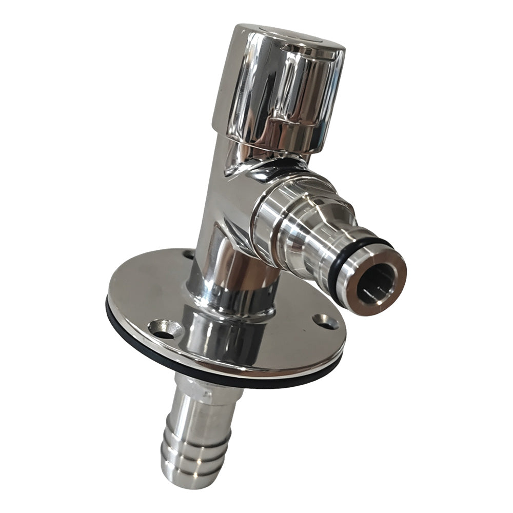 Flushmaster Quarter Turn Quick Connect Water Spigot - 90-Degree [SM-QCWS90] Secondary image