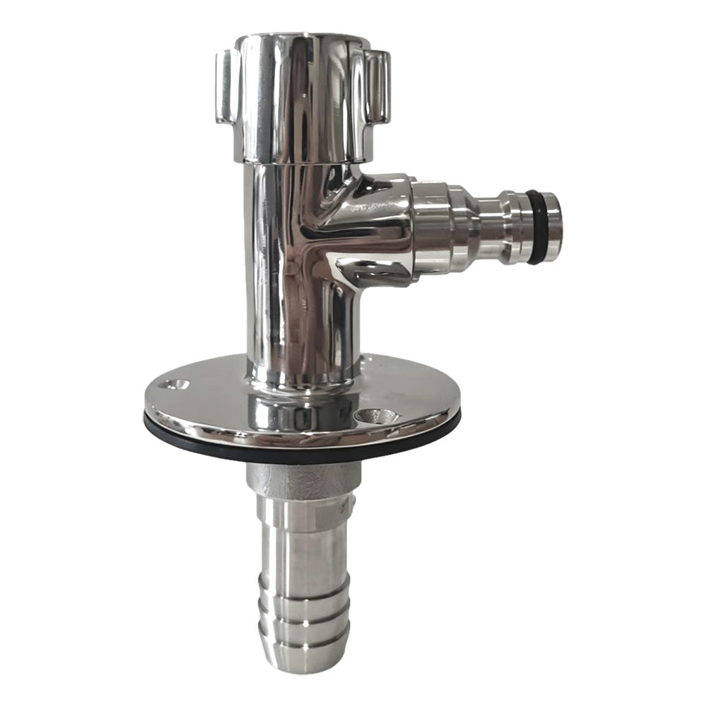 Flushmaster Quarter Turn Quick Connect Water Spigot  90Degree SMQCWS90 Main image