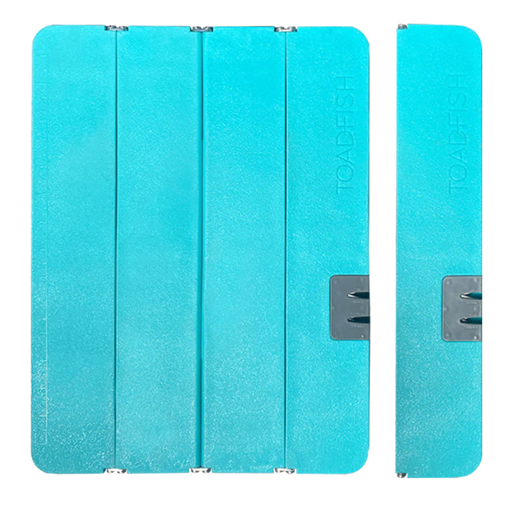 Toadfish Stowaway Folding Cutting Board wBuiltIn Knife Sharpener  Teal 5002 Main image