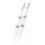 Rupp 18 White Carbon Fiber Telescoping Outrigger Poles 15 Diameter Pair A01800CFTW