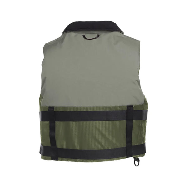 Mustang Accel Foam Vest  GreenGrey  Large MV4627833L