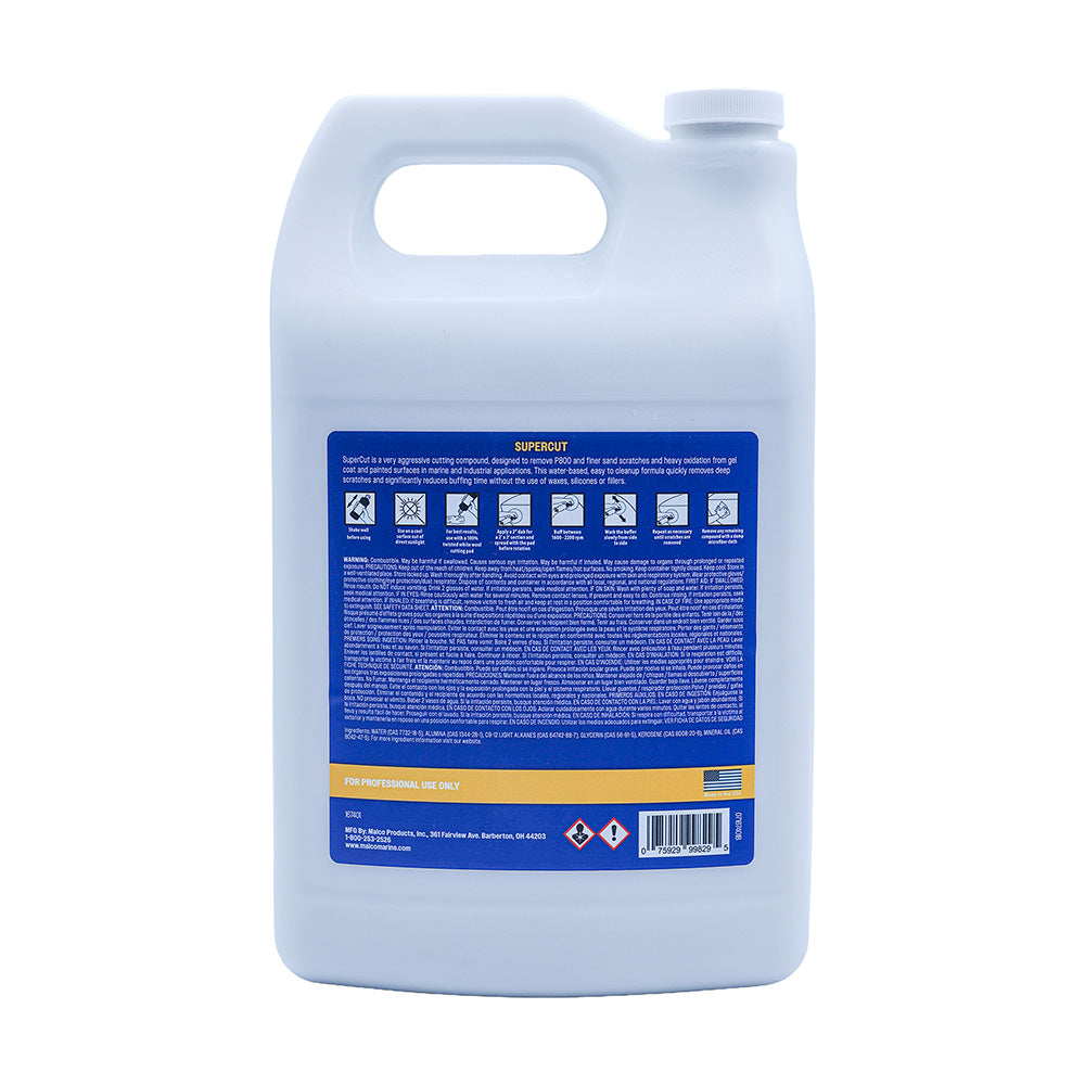 Malco SuperCut Compound - 1 Gallon *Case of 4 [167401CASE] Secondary image