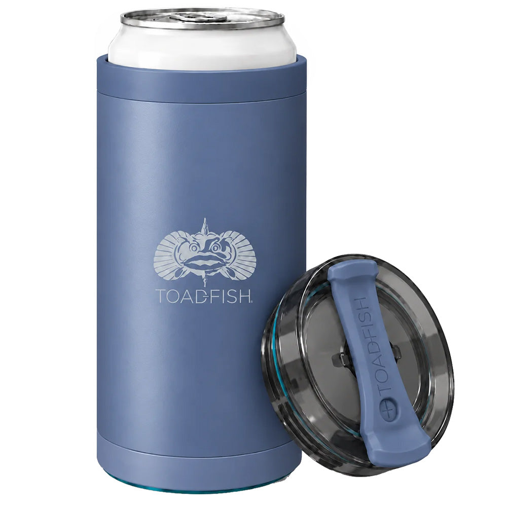 Toadfish SmartGrip 4in1 Can Cooler  12oz  Blue 1415 Main image