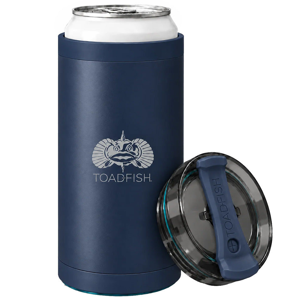 Toadfish SmartGrip 4in1 Can Cooler  12oz  Navy 1417 Main image