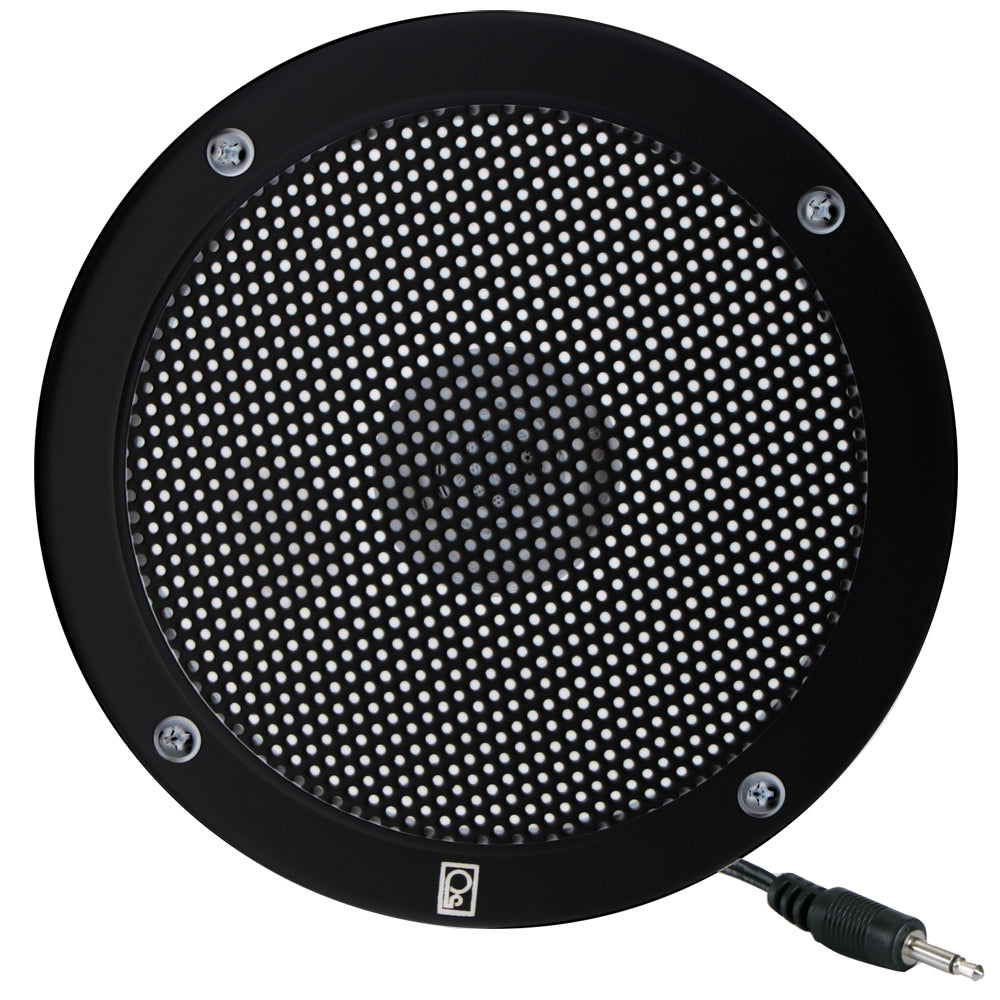 PolyPlanar MA1000 5 VHF Extension Speaker  Black MA1000RB Main image
