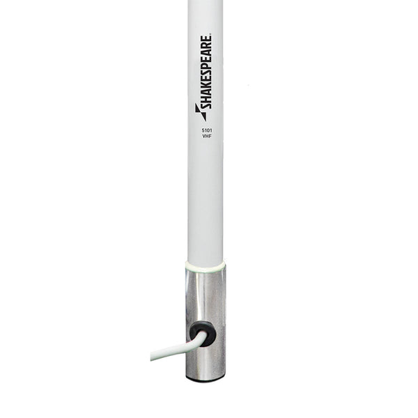 Shakespeare 5101 8 Classic VHF Antenna w15 RG58 Cable  White 5101