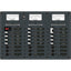 Blue Sea 8084 AC Main 6 PositionsDC Main 15 Positions Toggle Circuit Breaker Panel  White Switches 8084