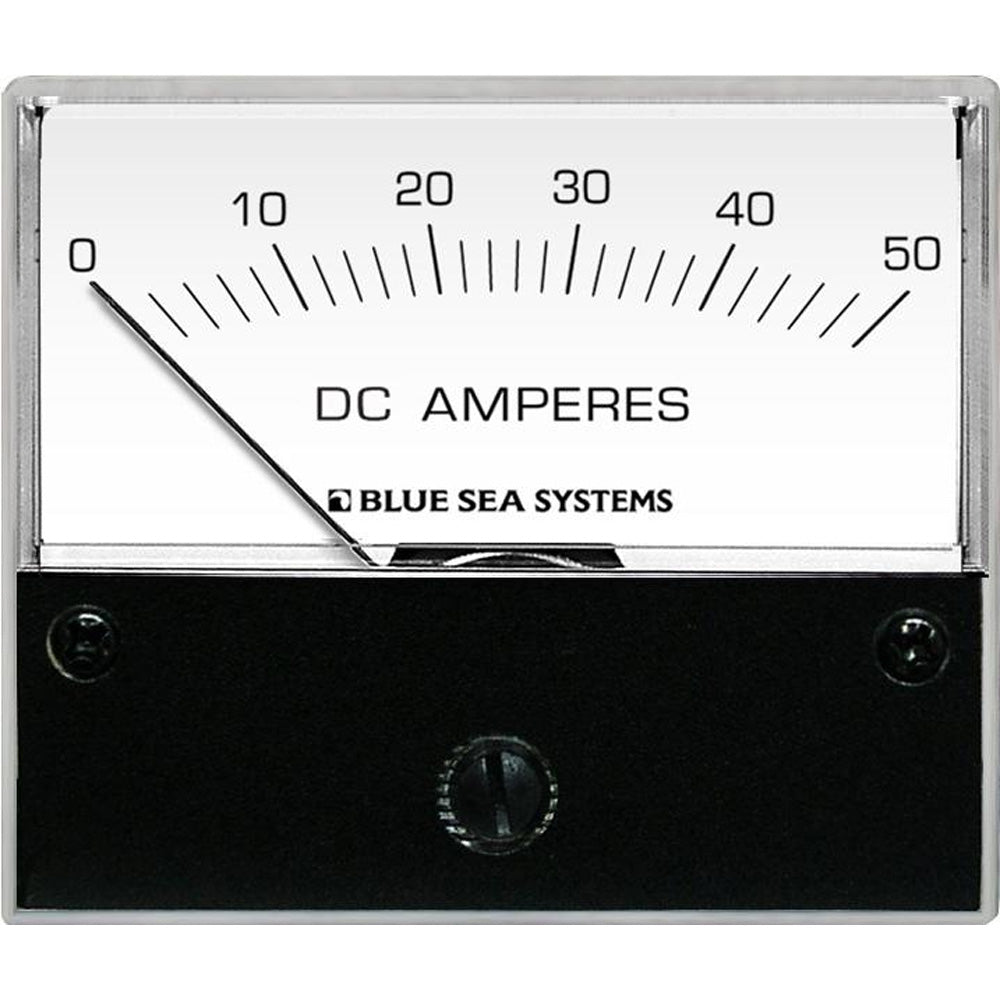 Blue Sea 8022 DC Analog Ammeter  234 Face 050 AMP DC 8022 Main image