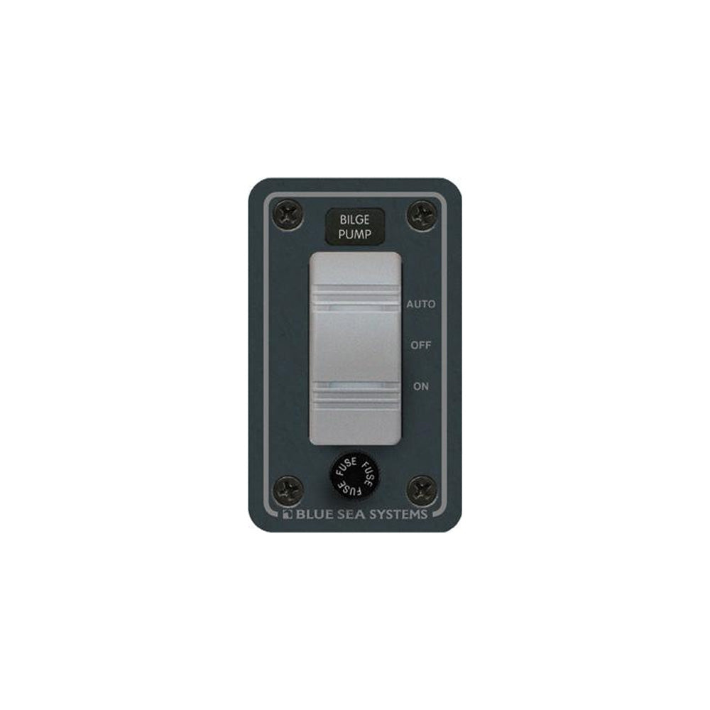 Blue Sea 8263 Contura Single Bilge Pump Control Panel 8263 Main image