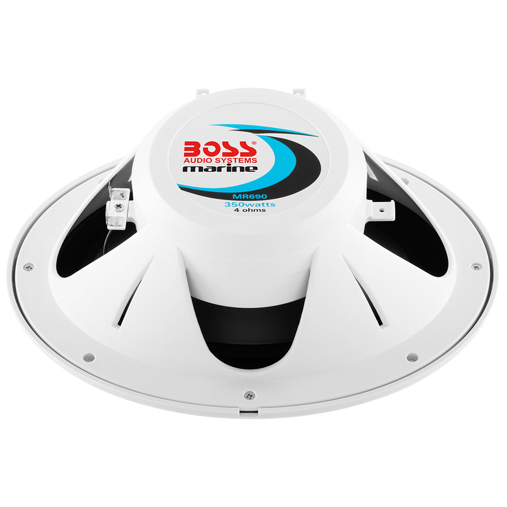 Boss Audio 6x 9 MR690 Oval Speakers  White  350W MR690