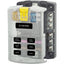 Blue Sea 5025 ST Blade Fuse Block wCover  6 Circuit wNegative Bus 5025