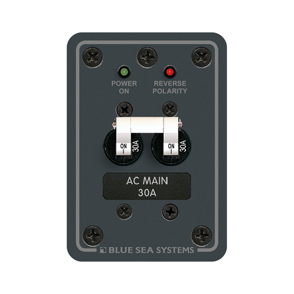 Blue Sea 8077 AC Main Only Toggle Circuit Breaker Panel 8077 Main image