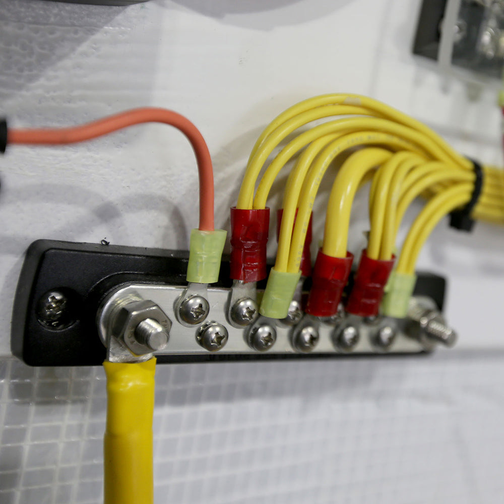 Blue Sea 2300 150AMP Common BusBar 10 x #8-32 Screw Terminal w/Cover [2300] Secondary image
