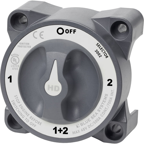 Blue Sea 3002 HDSeries Battery Switch Selector 3002