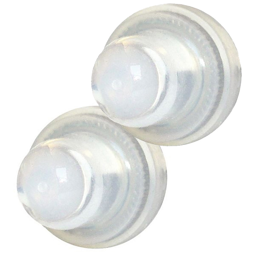 Blue Sea 4135 Push Button Reset Only Circuit Breaker Boot  Clear 2Pack 4135 Main image