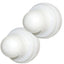 Blue Sea 4136 Push Button Reset Only Circuit Breaker Boot  White  2Pack 4136