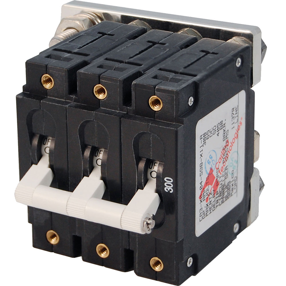 Blue Sea 7271 300A CSeries Triple Pole Toggle DC Circuit Breaker 7271 Main image