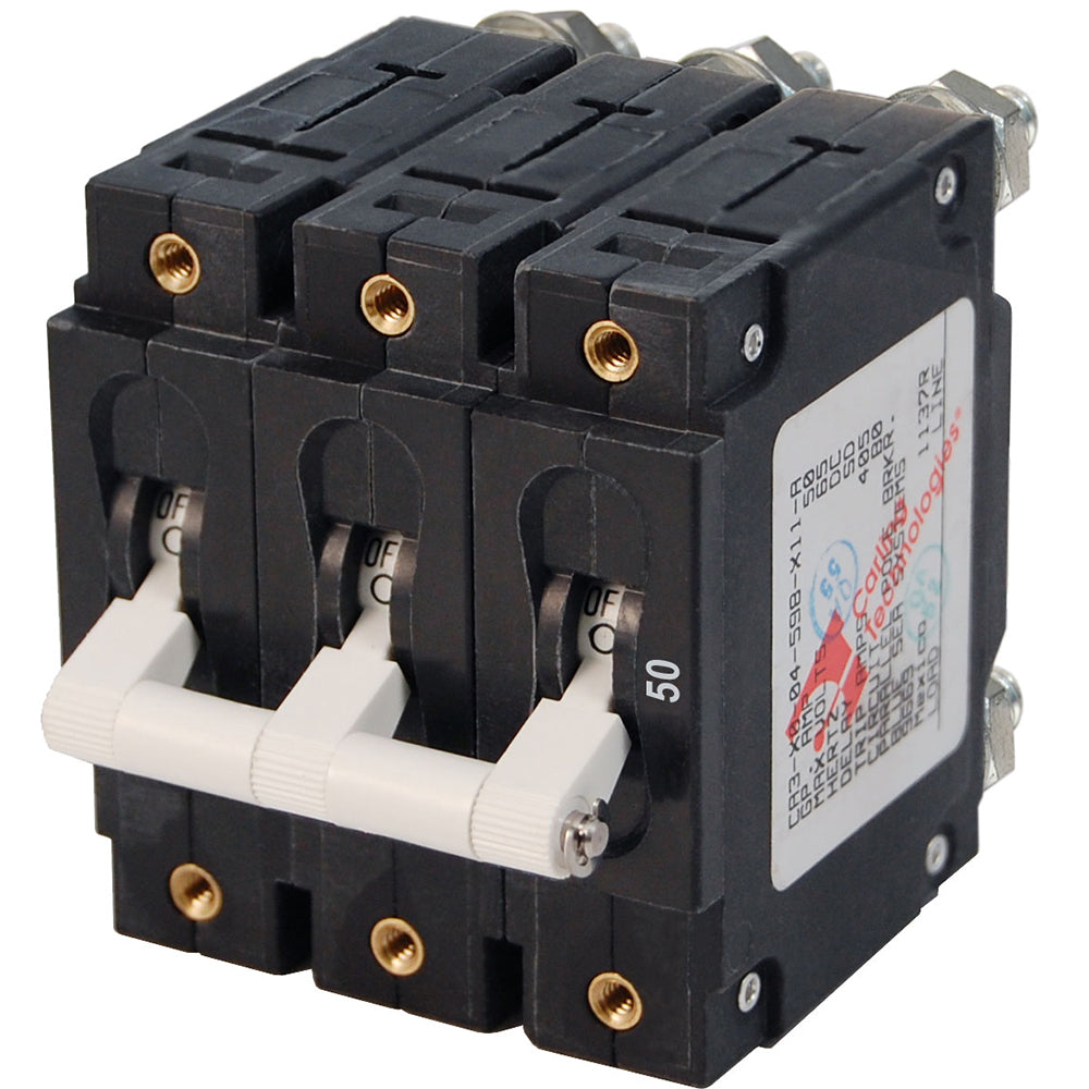 Blue Sea 7287 CSeries Triple Pole Circuit Breaker  50A 7287 Main image