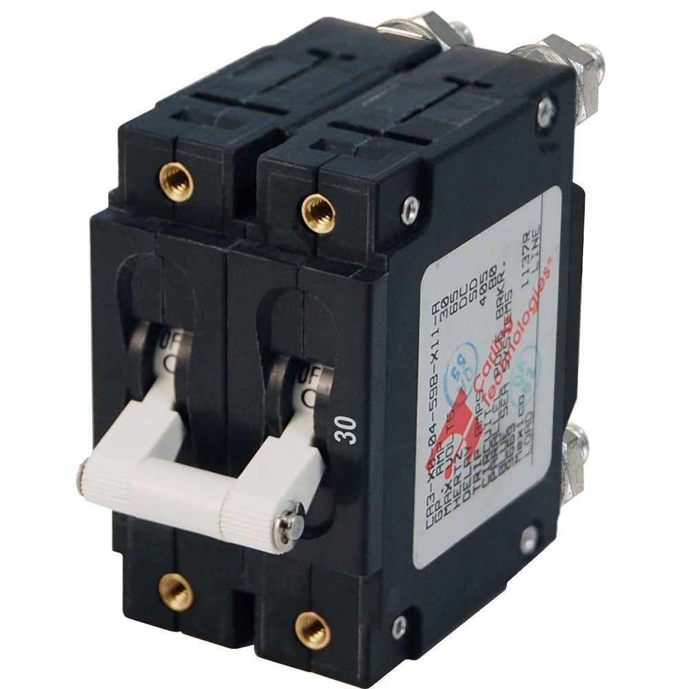 Blue Sea 7365 CSeries Double Pole Circuit Breaker  30A 7365 Main image