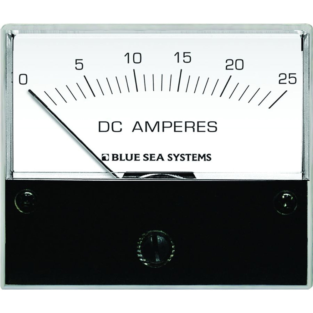 Blue Sea 8005 DC Analog Ammeter  234 Face 025 Amperes DC 8005 Main image