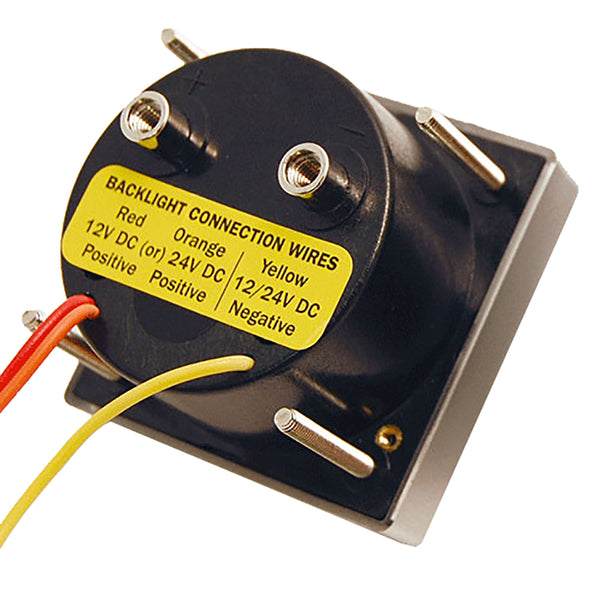Blue Sea 8028 DC Analog Micro Voltmeter  2 Face 816 Volts DC 8028