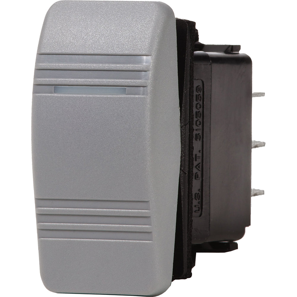 Blue Sea 8218 Water Resistant Contura III Switch  OFFON  Grey 8218 Main image