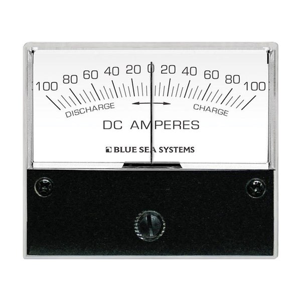 Blue Sea 8253 DC Zero Center Analog Ammeter  234 Face 1000100 Amperes DC 8253