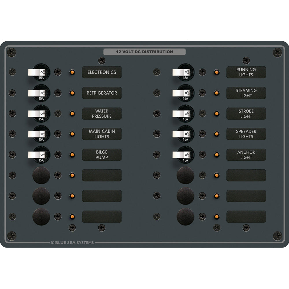 Blue Sea 8377 Panel DC 16 Position 8377 Main image