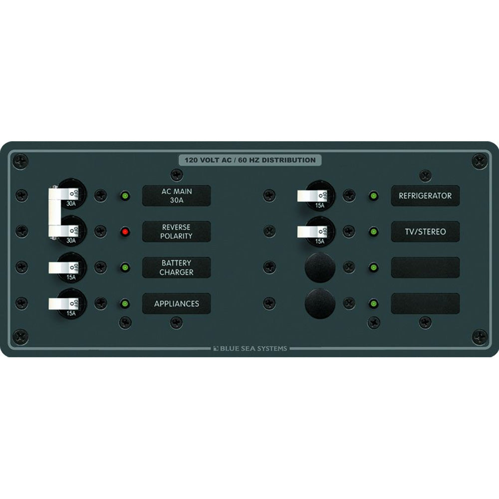 Blue Sea 8412 AC Main  6 Positions  White 8412 Main image