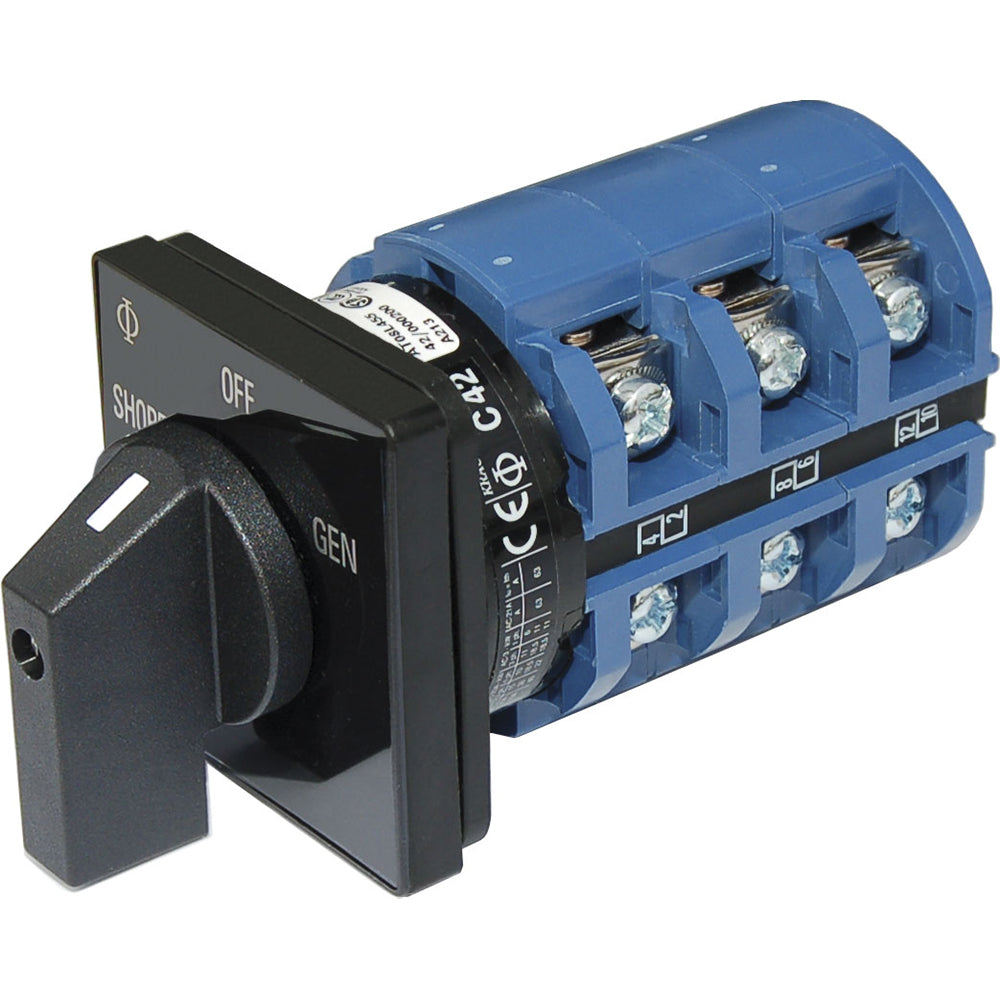 Blue Sea 9019 Switch, AC 240VAC 63A OFF +2 Positions [9019] Secondary image