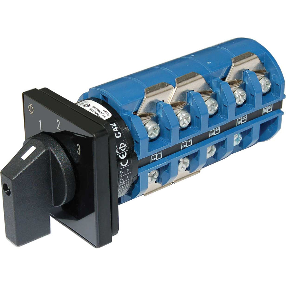 Blue Sea 9077 Switch AC 240VAC 63A OFF 3 Positions 9077 Main image
