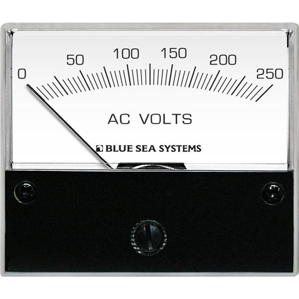 Blue Sea 9354 AC Analog Voltmeter 0250 Volts AC 9354