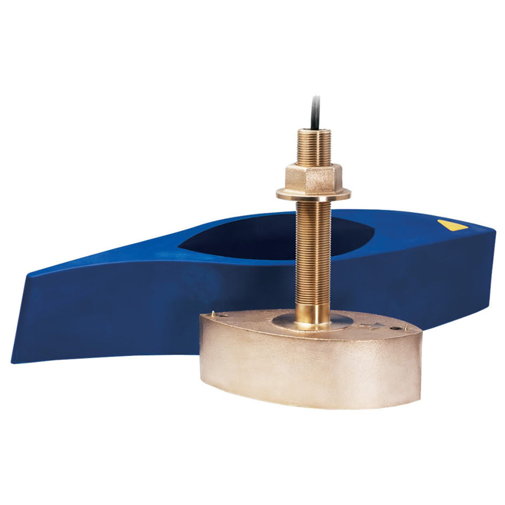 Furuno 526THDN Bronze Broadband ThruHull Transducer w Temp and HiSpeed Fairing Block 1kW No Plug 526TIDHDN Main image