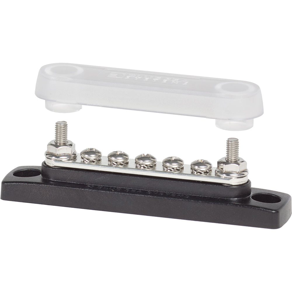 Blue Sea 2314 MiniBus 100 Ampere Common BusBar 5 x 832 Screw Terminal with Cover 2314 Main image