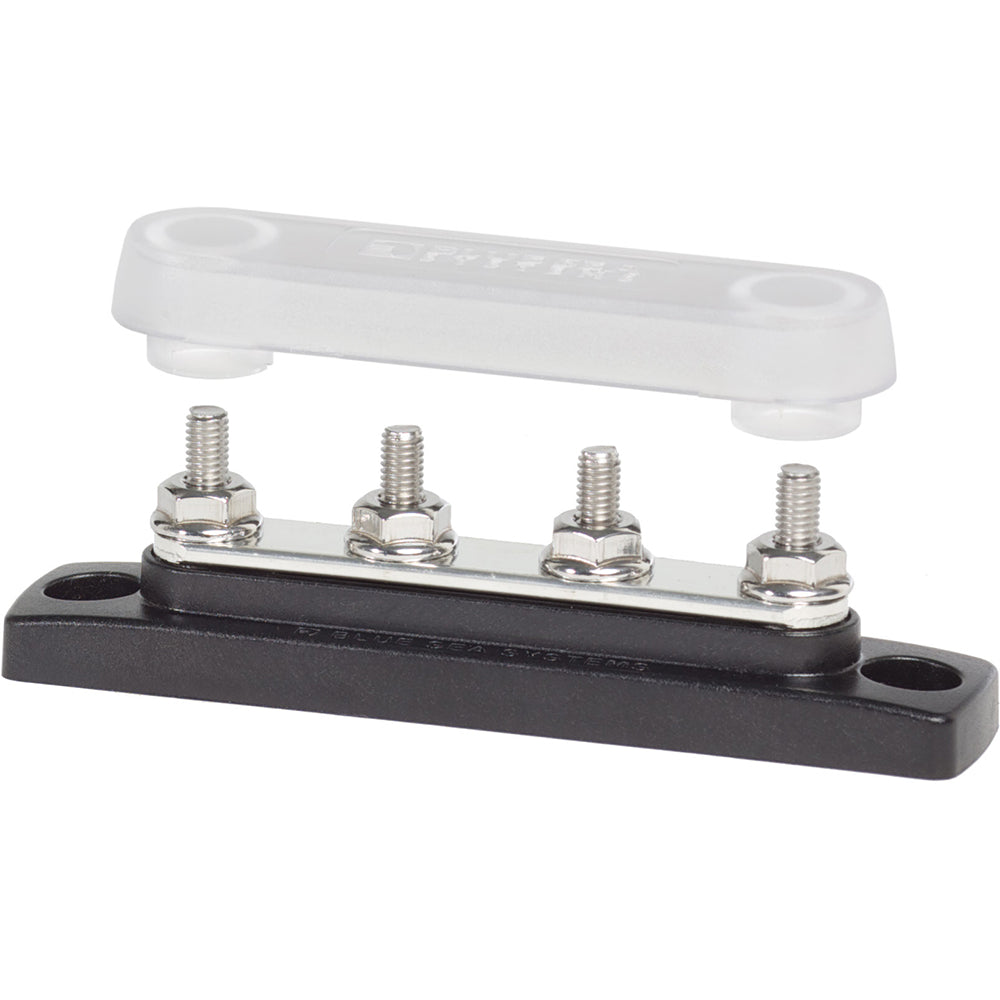 Blue Sea 2315 MiniBus 100 Ampere Common BusBar 4 x 1032 Stud Terminal with Cover 2315 Main image
