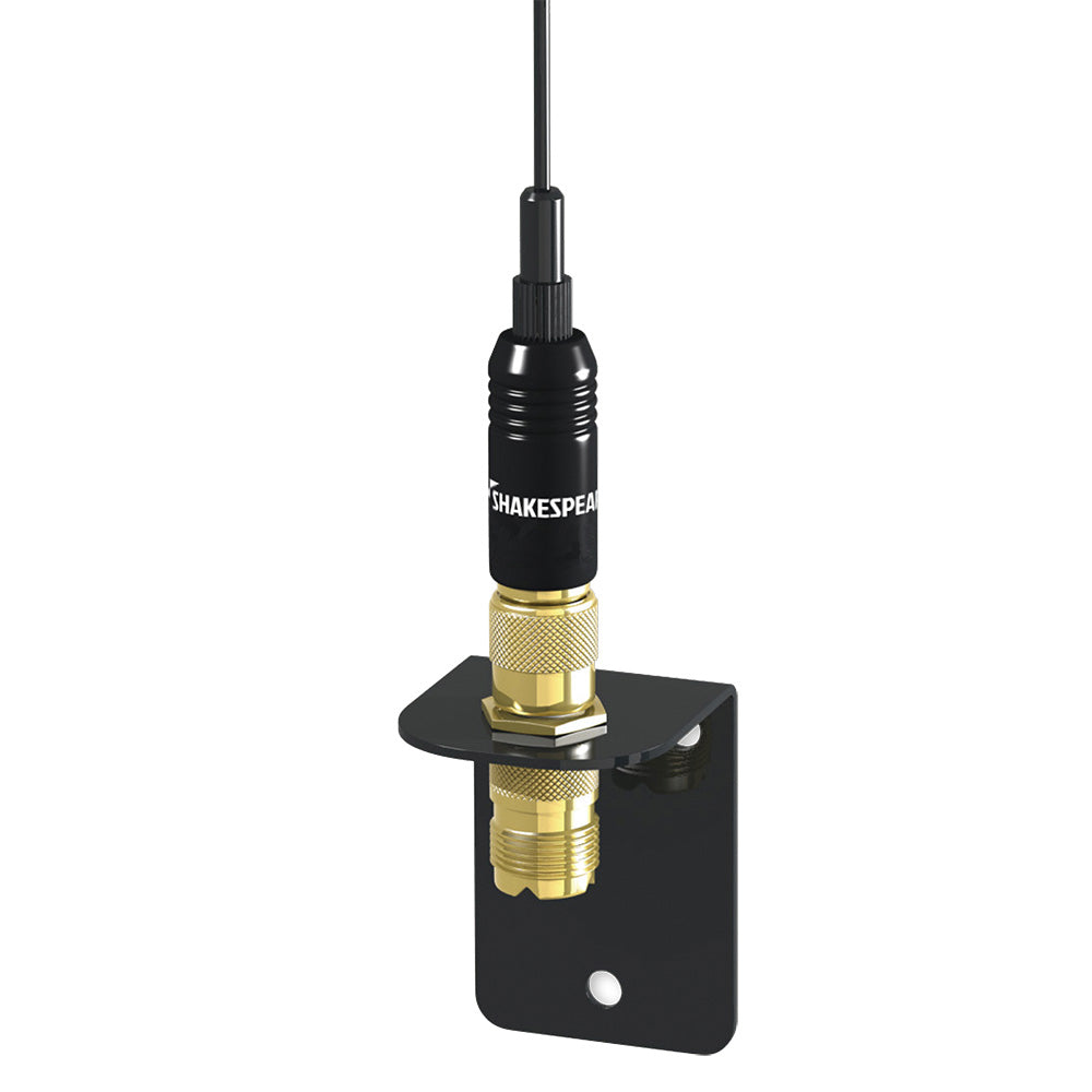 Shakespeare VHF 15in 5216 SS Black Whip Antenna - Bracket Included [5216] Secondary image
