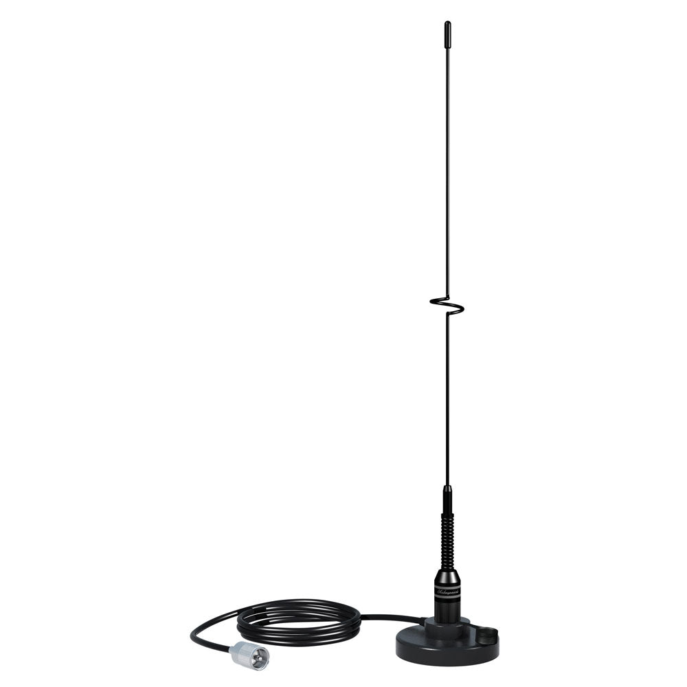 Shakespeare VHF 19 5218 Black SS Whip Antenna  Magnetic Mount 5218 Main image