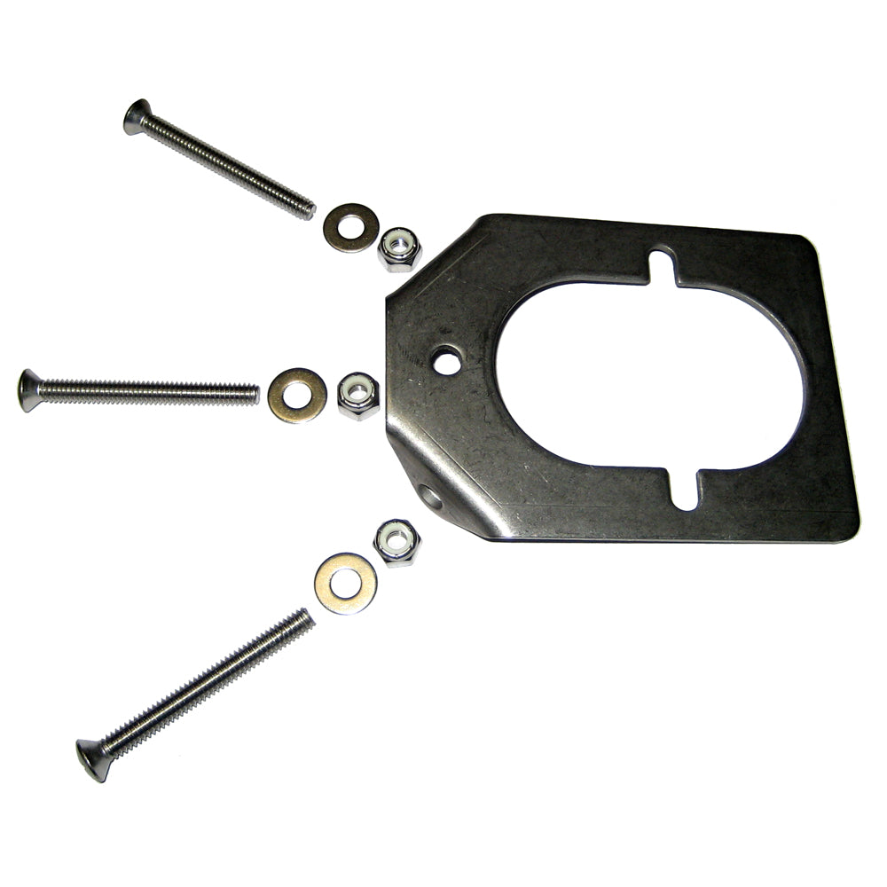 Lees Stainless Steel Backing Plate fMedium Rod Holders RH5931 Main image