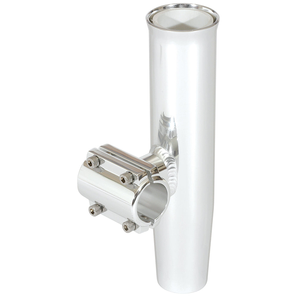 Lees ClampOn Rod Holder  Silver Aluminum  Horizontal Mount  Fits 1660 OD Pipe RA5203SL Main image