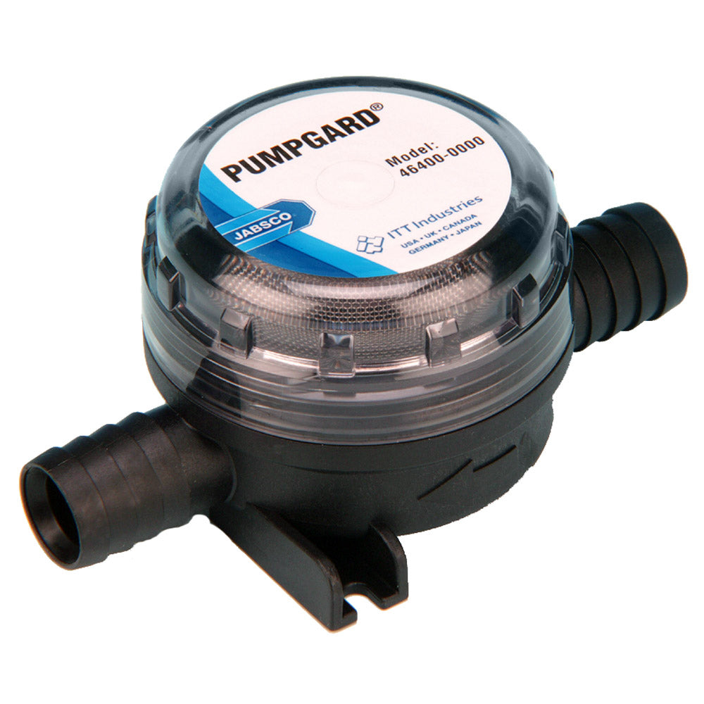 Jabsco Pumpgard InLine Strainer 34 Barb Low Profile 464000000 Main image