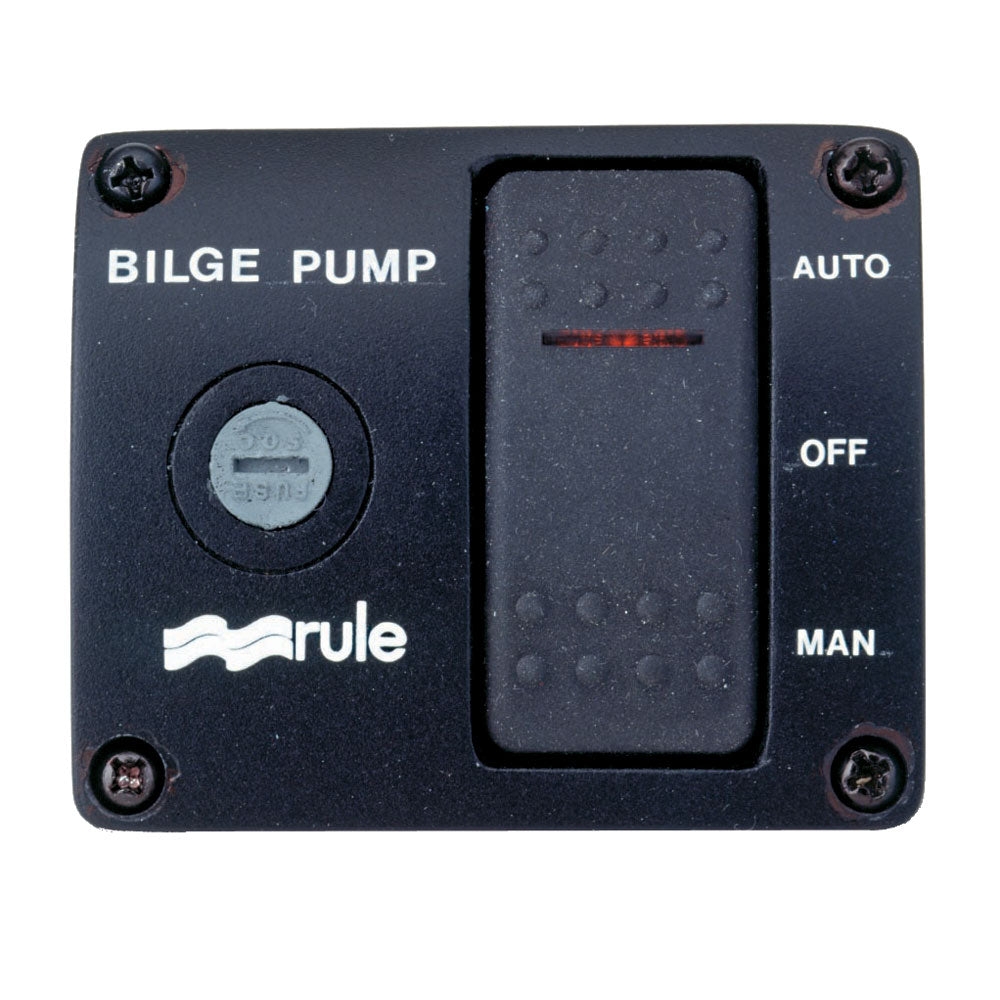 Rule Deluxe 3Way Lighted Rocker Panel Switch 43 Main image
