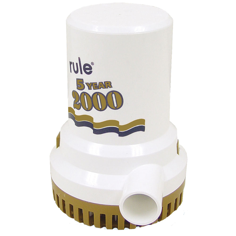Rule 2000 GPH Gold Series Bilge Pump 09 Main image