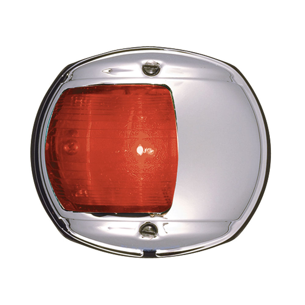 Perko LED Side Light  Red  12V  Chrome Plated Housing 0170MP0DP3 Main image