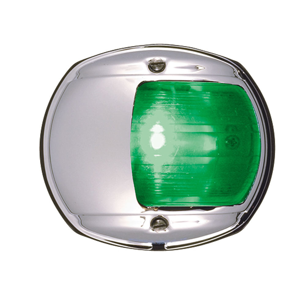 Perko LED Side Light  Green  12V  Chrome Plated Housing 0170MSDDP3 Main image