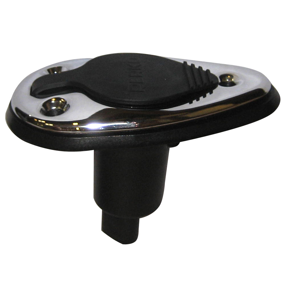 Perko Threaded Collar Pole Light Mounting Base  2 Pin  Chrome Plated 1048P00DP Main image