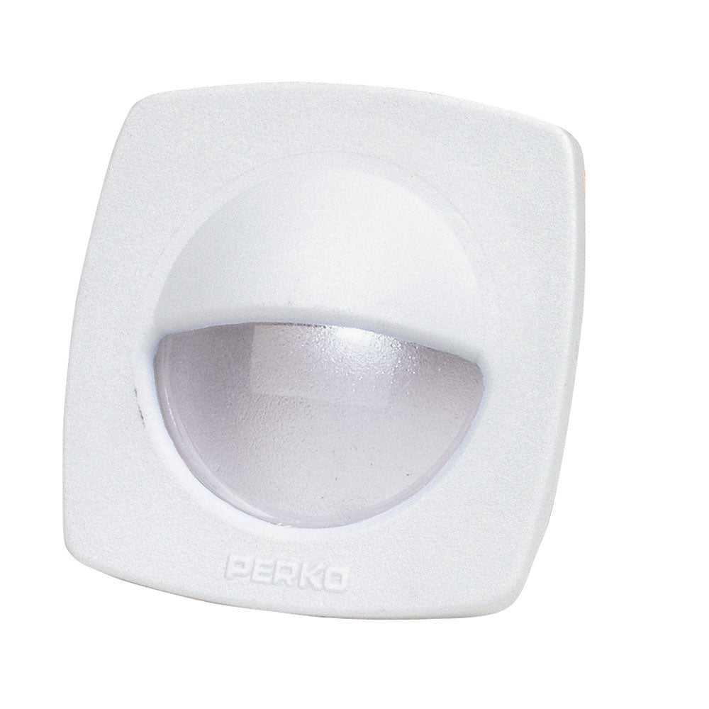 Perko LED Utility Light wSnapOn Front Cover  White 1074DP2WHT Main image
