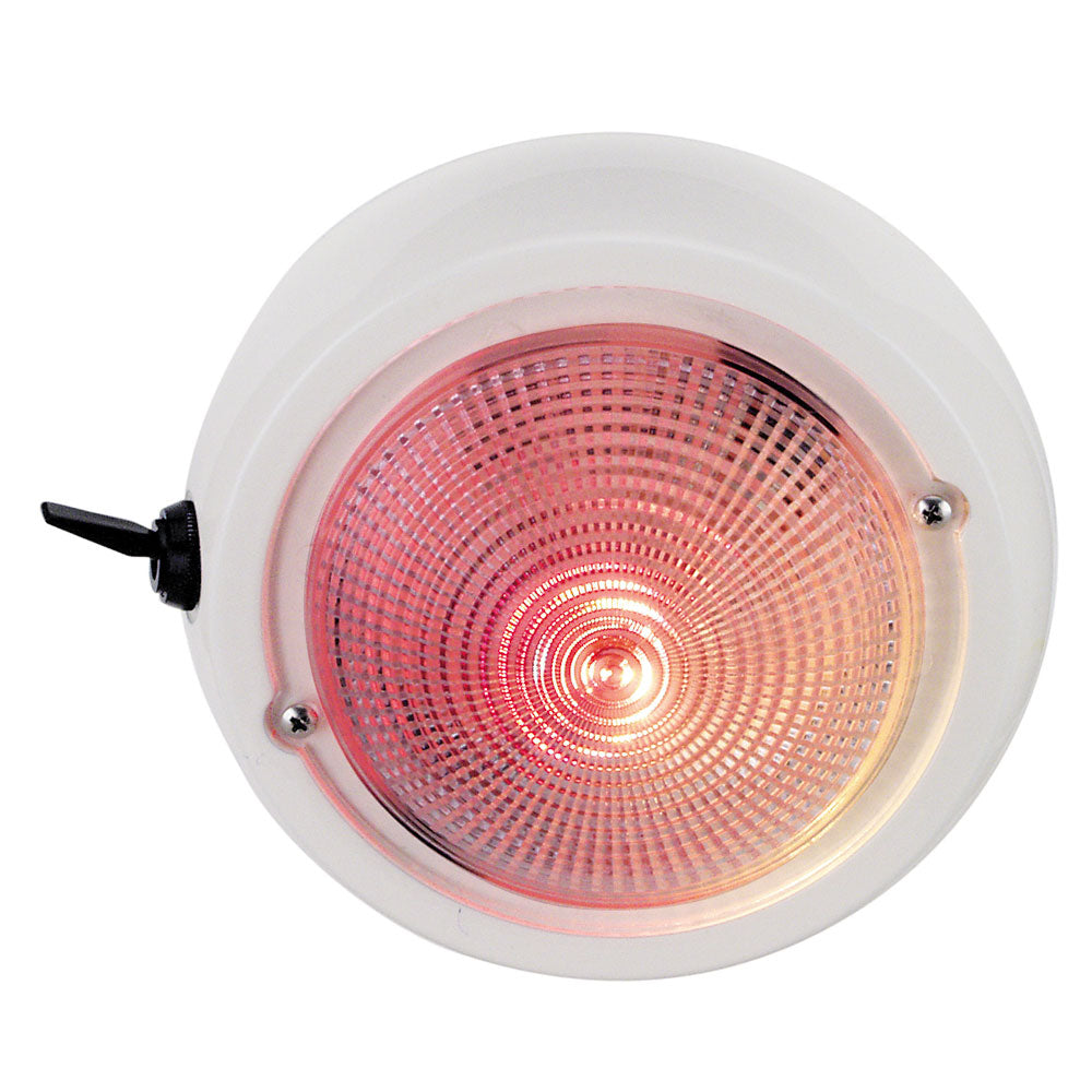 Perko Dome Light wRed  White Bulbs 1263DP1WHT Main image
